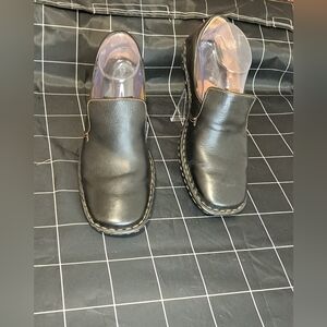 Born Casual Leather Slip Loafers, Women's Size 8.5
